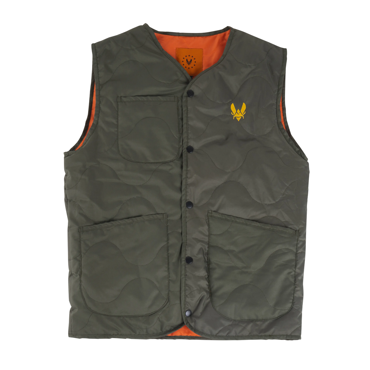 Áo Khoác (Jacket) sans manches Bee verte - Ảnh 2