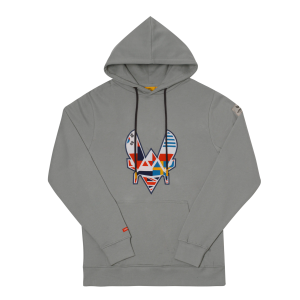 Alternative view of Áo Khoác (Hoodie) World Club gris clair