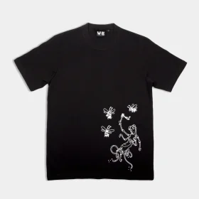 V-shirt Fleuwr Black