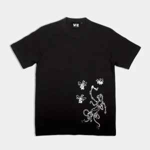 V-shirt Fleuwr Black