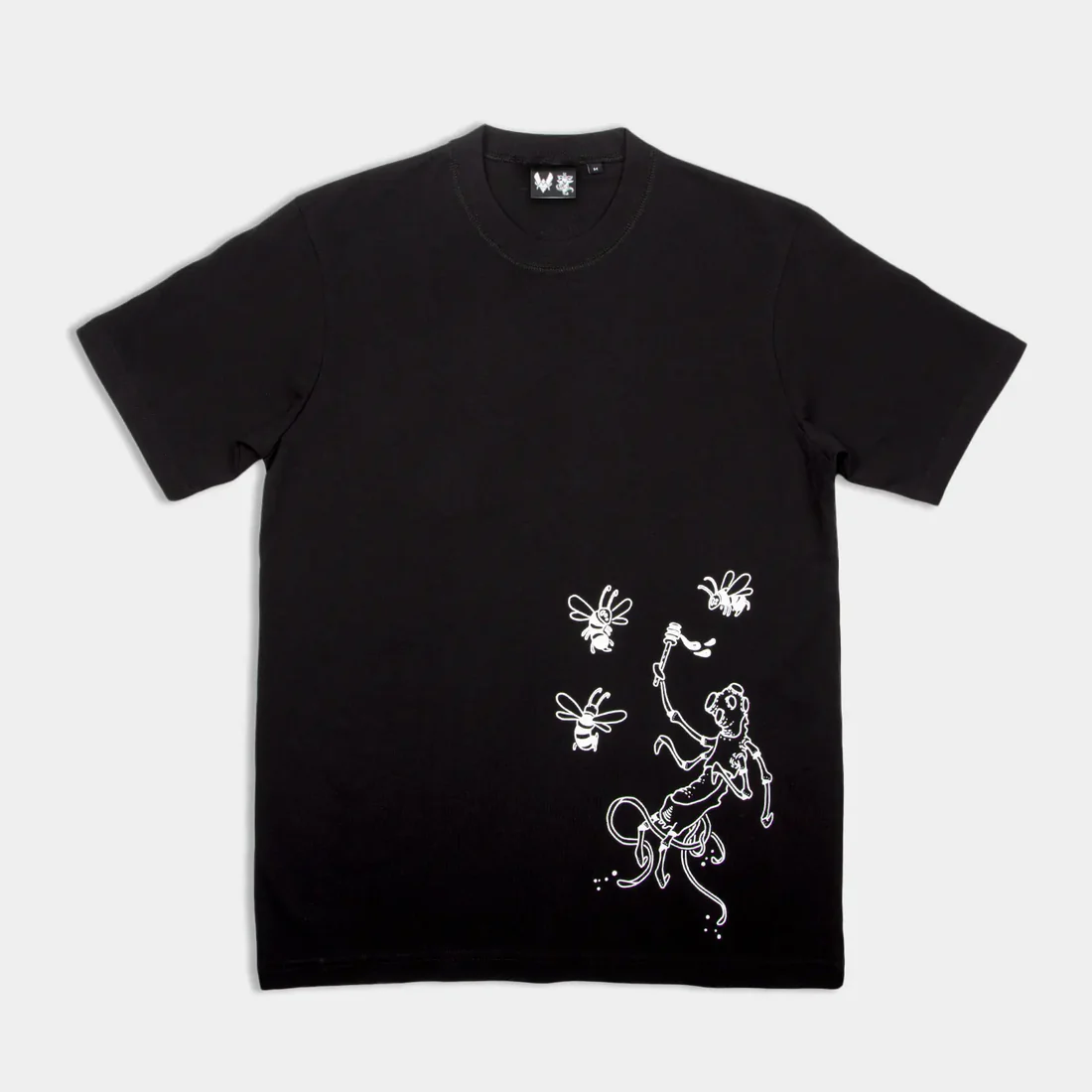 V-shirt Fleuwr Black