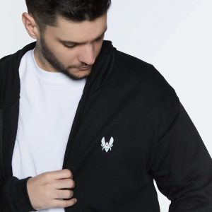 Alternative view of Áo Khoác (Jacket) à capuche Essentials Vitality Blacke