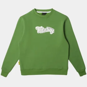 Áo Nỉ (Sweater) Lifestyle Puff vert